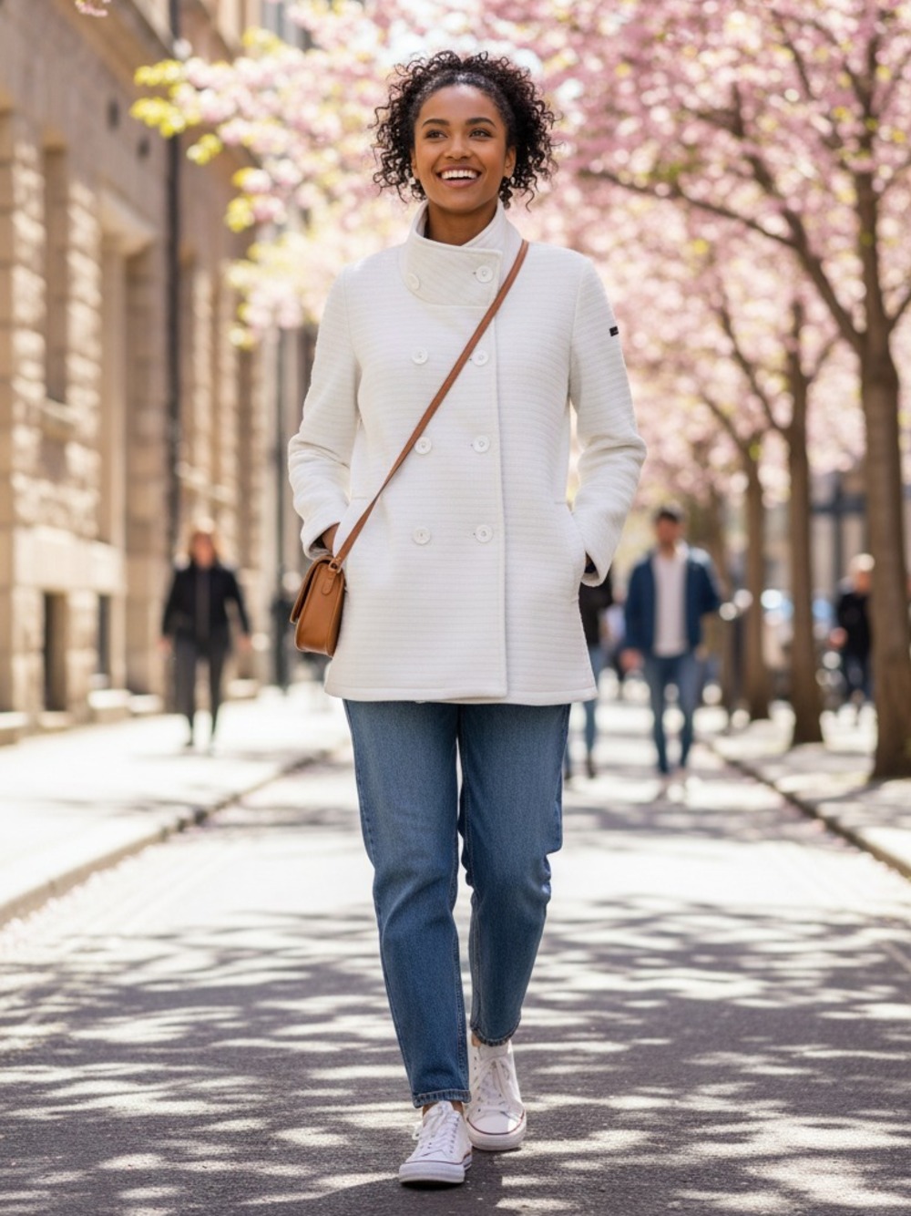 CAPPOTTINO COLLO IN PIEDI  BIANCO 