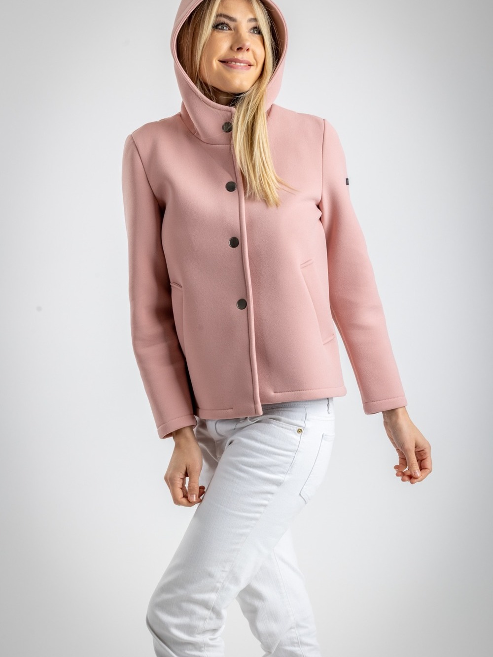 GIACCHINA CON CAPPUCCIO  ROSA 
