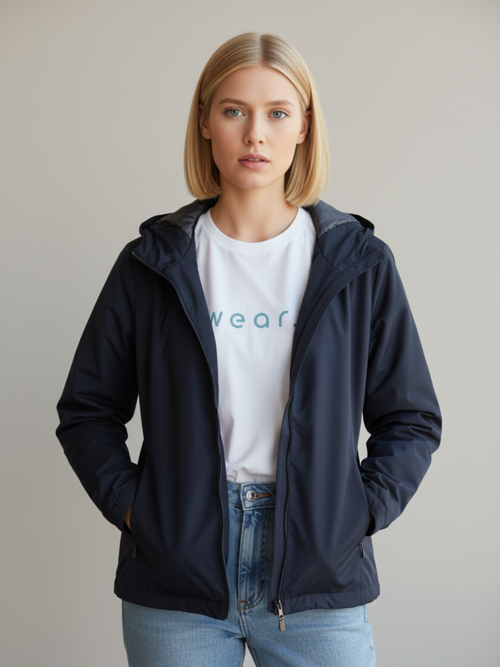 PARKA 3 IN 1  BLU 